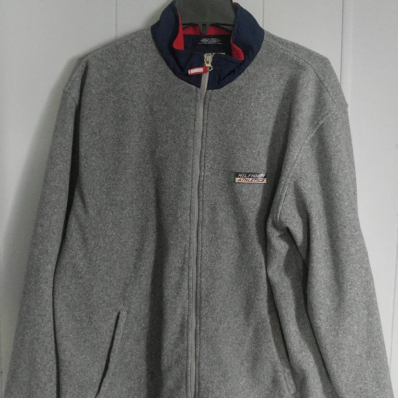 90's Tommy Hilfiger Athletics Fleece Jacket - Picture 1 of 6
